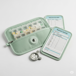 엄마의 손 약파우치