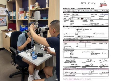 해피기버·아워심볼 지원 김정하 선수, 브리즈번서 T12 획득… LA 패럴림픽 도전 본격화