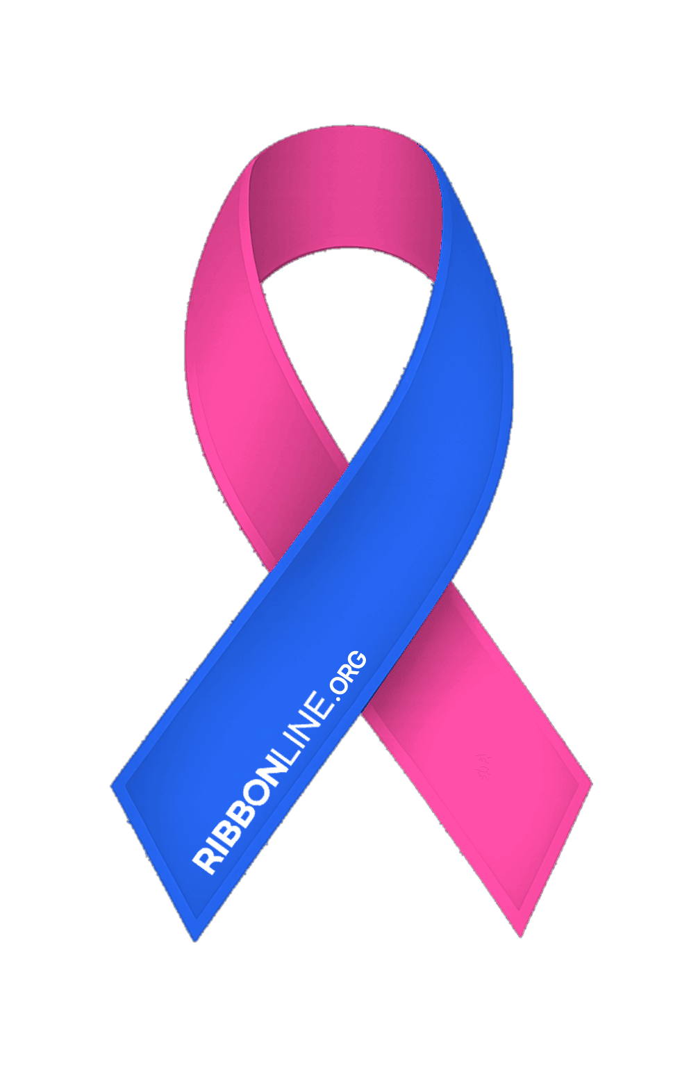 Pink Blue Ribbon