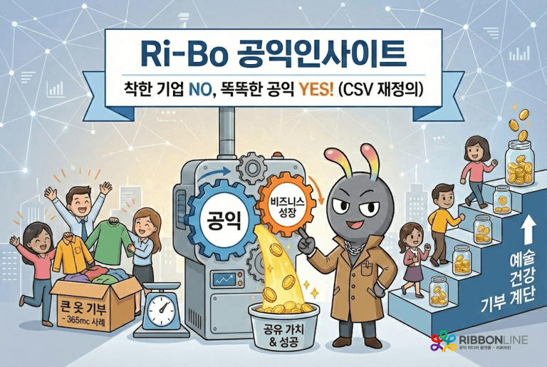착한 기업은 옛말, 이제는 ‘똑똑한 공익’이 기업을 살립니다.