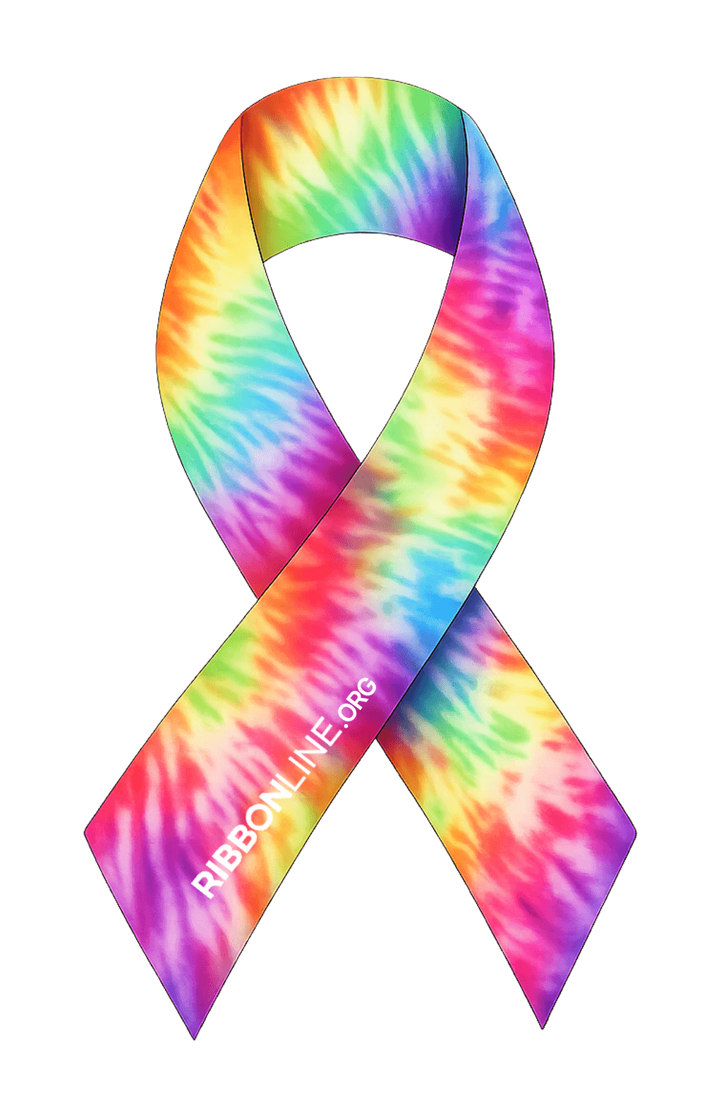 Tie Dye Ribbon