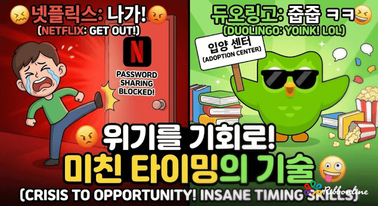 넷플릭스가 욕먹을 때, 듀오링고는 박수받았다: “위기를 기회로 바꾸는 ‘타이밍’의 기술”