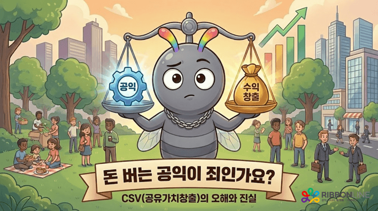 “돈 버는 공익이 죄인가요?” CSV(공유가치창출)의 오해와 진실