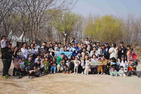 환경재단, 최연소 아웃도어 모임 ‘베이비하이킹클럽’과 꿀숲벌숲 조성