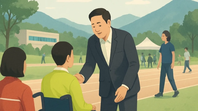 김현덕 경기도의원, 제20회 경기도장애인생활체육대회 가평 현장 찾아 선수단 격려