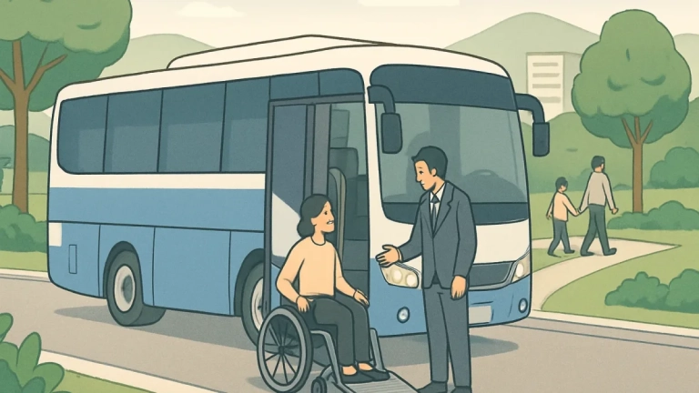 경기도의회 김현덕 의원, 수원특례시 무장애 투어버스 시승 후 도 차원 확산 제안