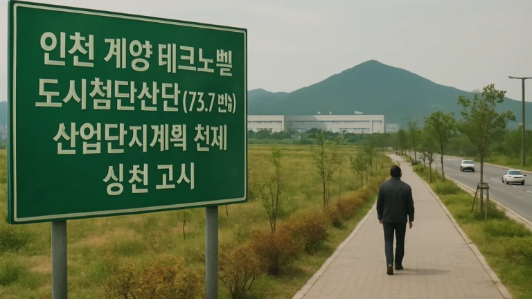 인천 계양 테크노밸리 도시첨단산단(75.7만㎡) 산업단지계획 전체 승인 고시