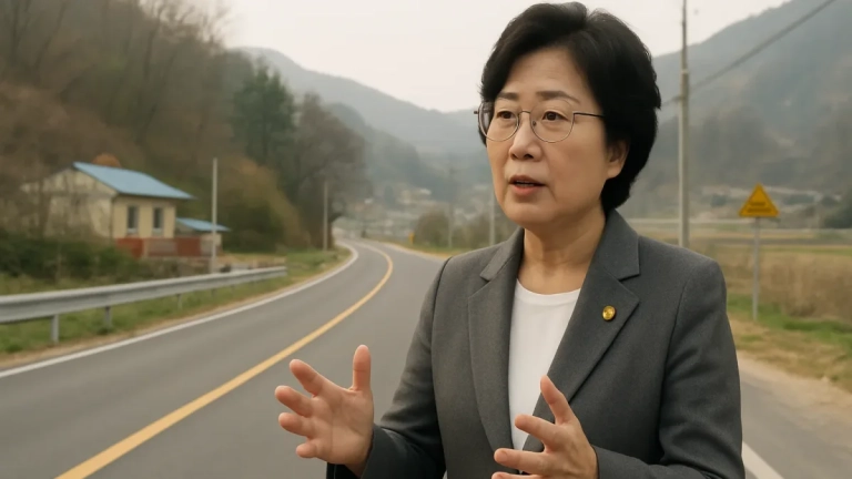 윤순옥 경기도의회 부위원장, 양평지역 도로사업 신속 추진·접도구역 제도 개선 주문