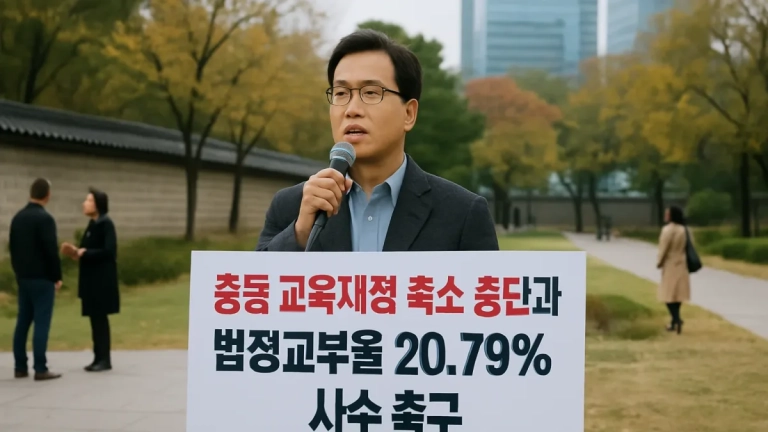 경기도의회 교육기획위원장, 초·중등 교육재정 축소 중단과 법정교부율 20.79% 사수 촉구