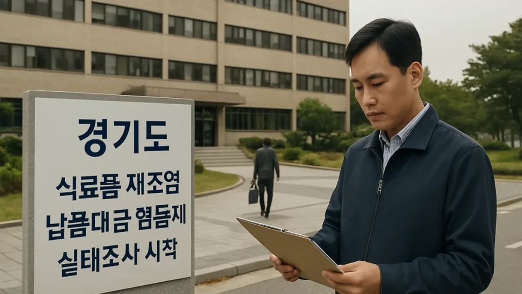 경기도, 식료품 제조업 납품대금 연동제 실태조사 시작