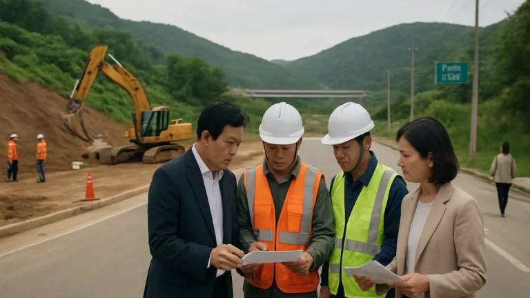 경기도, 추석 연휴 전 옥정~포천·도봉산~옥정선 6개 공구 안전·임금 지급 실태 점검