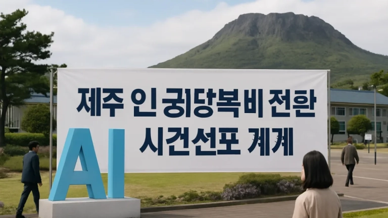제주, 인공지능 전환 비전 선포…산업·행정·생활 전반에 AI 적용 계획