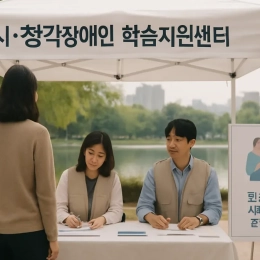서울시, 9월 서울숲서 시·청각장애인 학습지원센터 홍보부스 운영