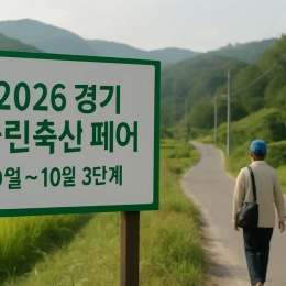 경기도, 9월~10월 ‘2026 경기 클린축산 페어’ 3단계로 개최