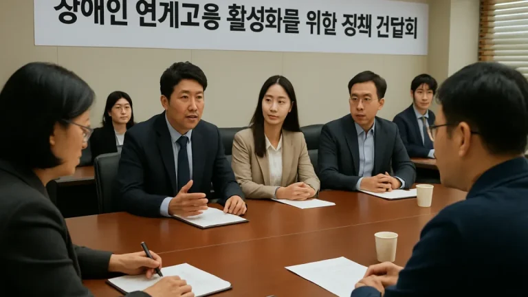 경기도, 장애인 연계고용 활성화 정책 간담회 개최