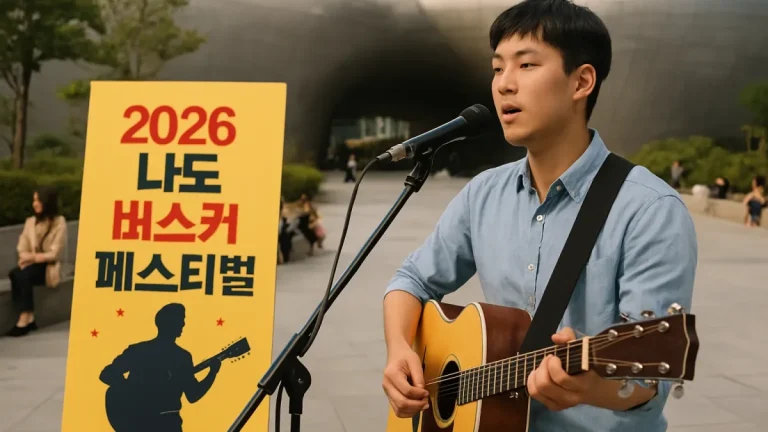 서울시, 11월 15일 DDP서 ‘2026 나도 버스커 페스티벌’ 참가자 모집