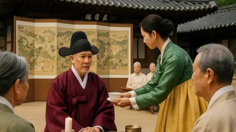 제주목 관아서 24일 탐라순력도에 따른 양로연 재현