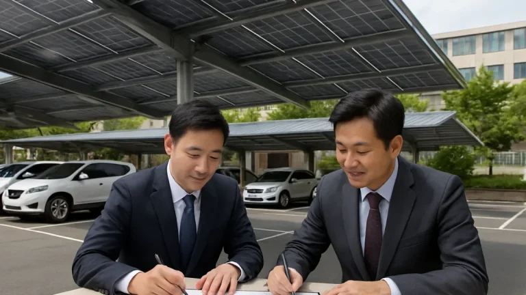 서울시·서울에너지공사·한화큐셀, 탠덤 태양광 옥외 실증 업무협약 체결