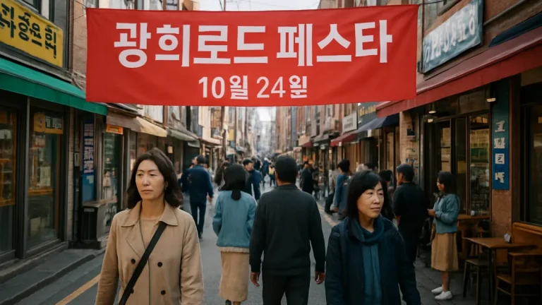 광희로드 일대서 10월 24일 광희로드 페스타 개최