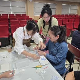 새솔학교 학부모회, ‘포셀라츠 리본접시 공예’로 특별한 힐링 시간 마련